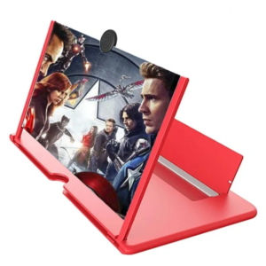 Mobile Phone Screen Magnifier 10 Inch 3D Display with Eyes Protection for All Smartphones, Adjustable Stand, ABS Acrylic Material