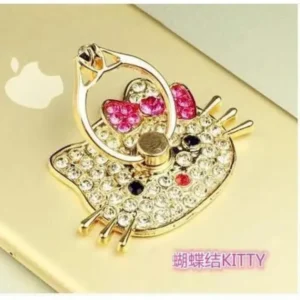 Hello kitty Peacock Mobile Ring Holder for Girls